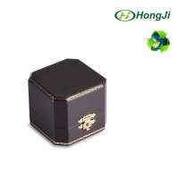 Hot Stamping Plastic And Cardboard Paper Jewelry Packaging Box